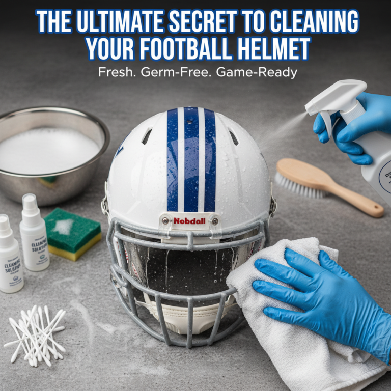 The Ultimate Secret to Cleaning Your Football Helmet