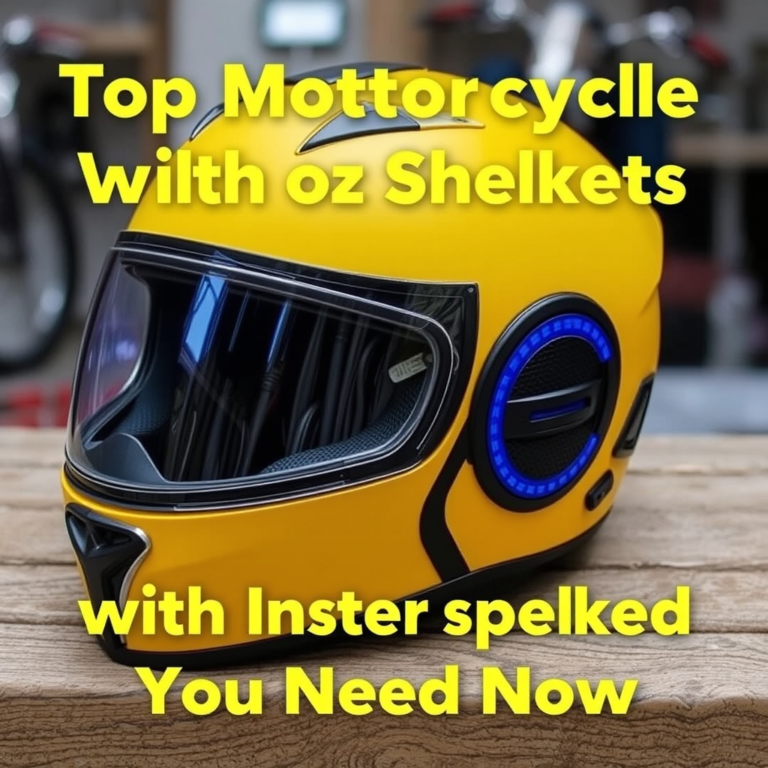 Top Motorcycle Helmets with Integrated Speakers You Need Now