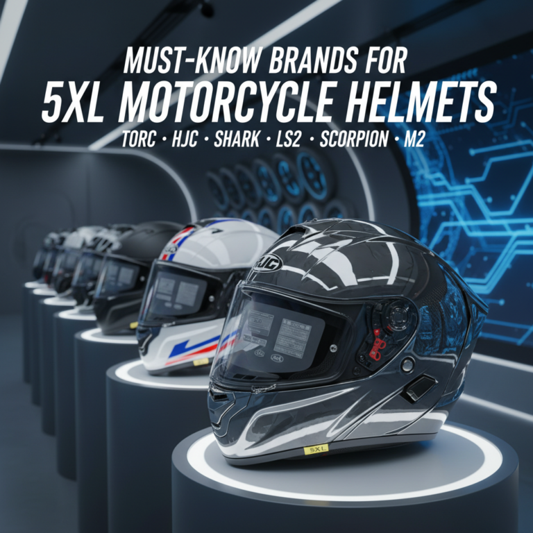 Must-Know Brands for 5XL Motorcycle Helmets Revealed