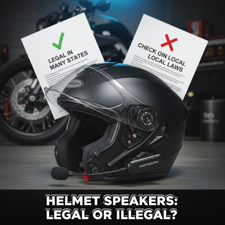 Must-Know Facts About Helmet Speakers: Legal or Illegal?