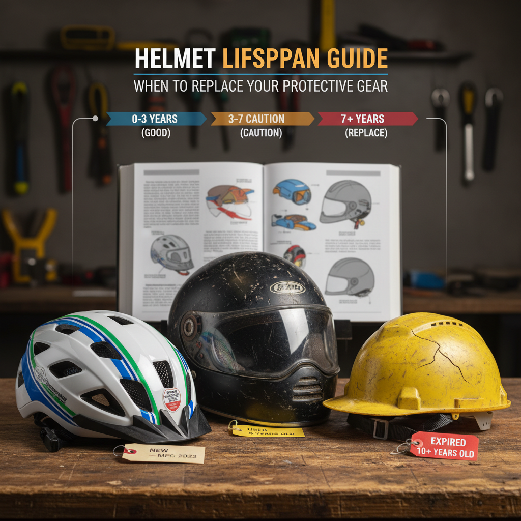 Understanding Helmet Lifespan - how long are helmets good for