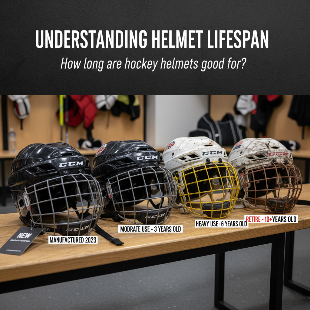 Understanding Helmet Lifespan - how long are hockey helmets good for