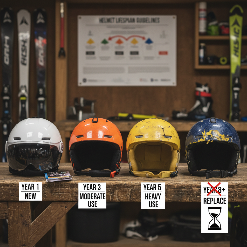 Understanding Helmet Lifespan - how long are ski helmets good for