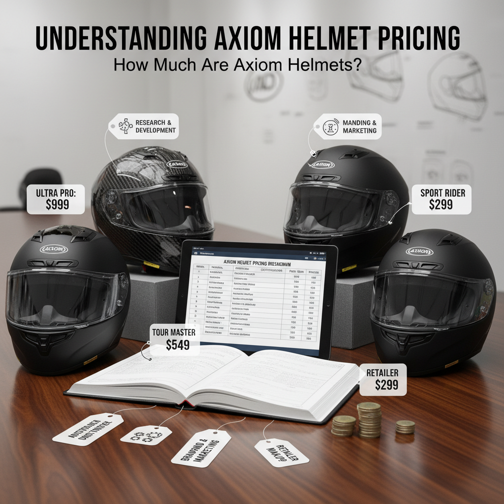 Understanding Axiom Helmet Pricing - how much are axiom helmets