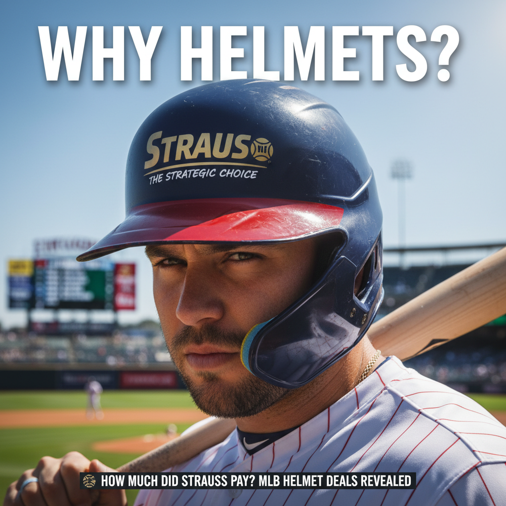 Why Helmets? The Strategic Choice - how much did strauss pay to be on mlb helmets