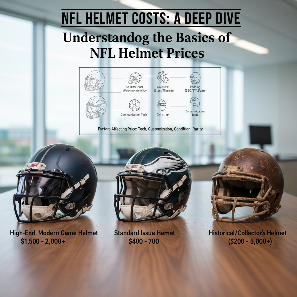 Understanding the Basics of NFL Helmet Prices - how much does an nfl helmet cost