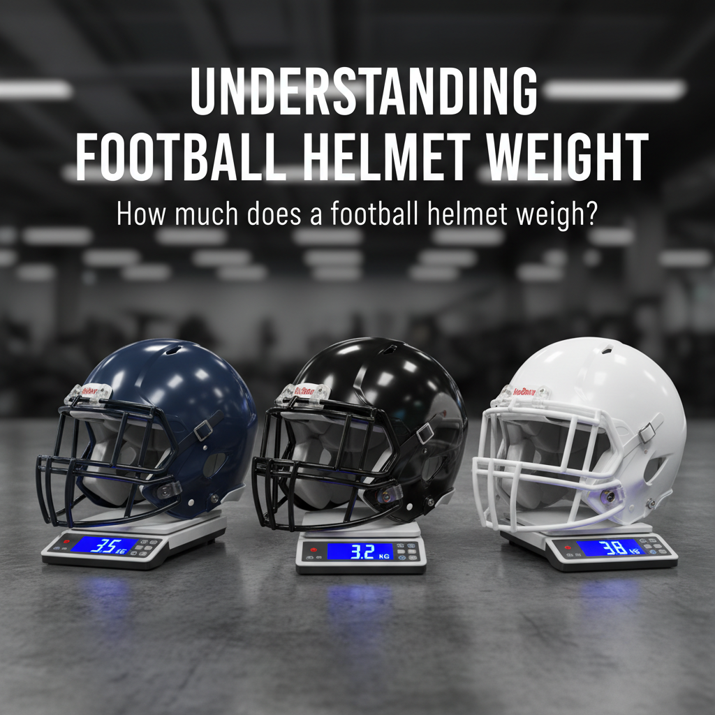 Understanding Football Helmet Weight - how much does football helmet weigh