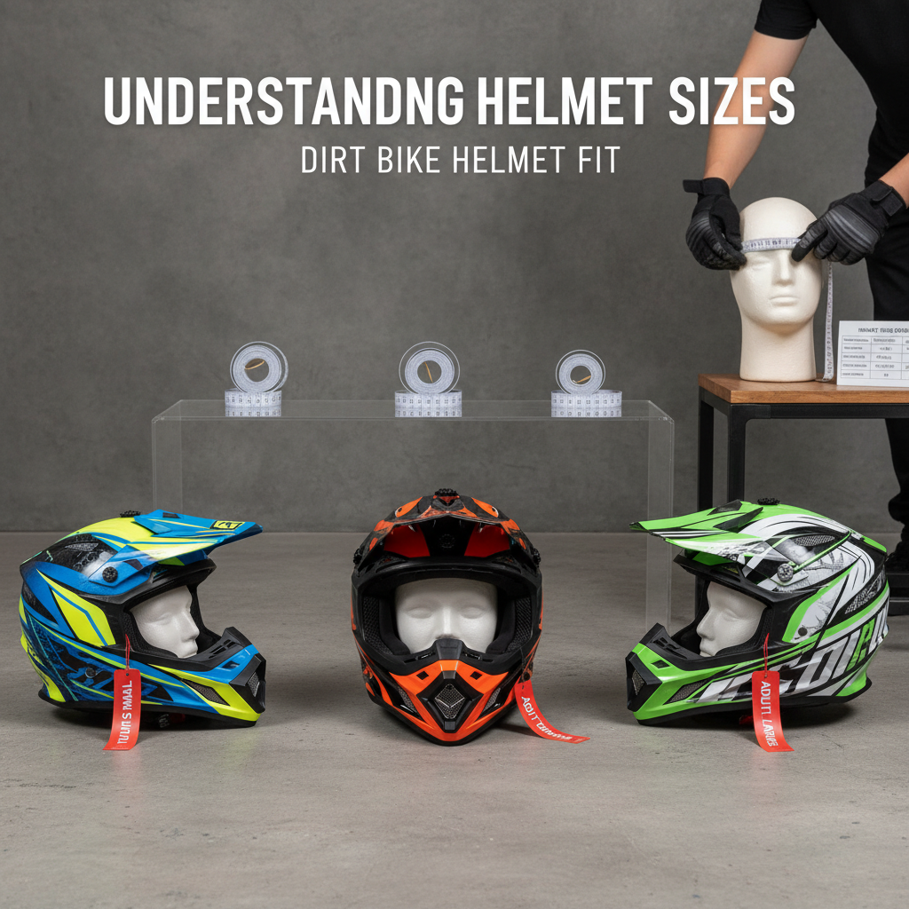 Understanding Helmet Sizes - how should a dirt bike helmet fit