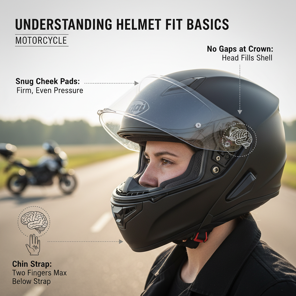 Understanding Helmet Fit Basics - how should a helmet fit motorcycle