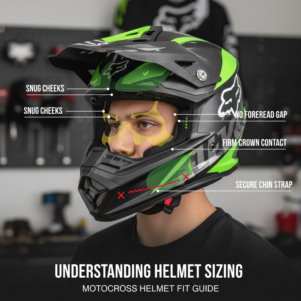 Understanding Helmet Sizing - how should a motocross helmet fit