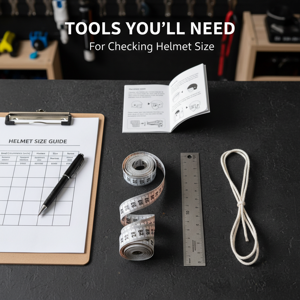 Tools You’ll Need Tools You’ll Need - how to check helmet size
