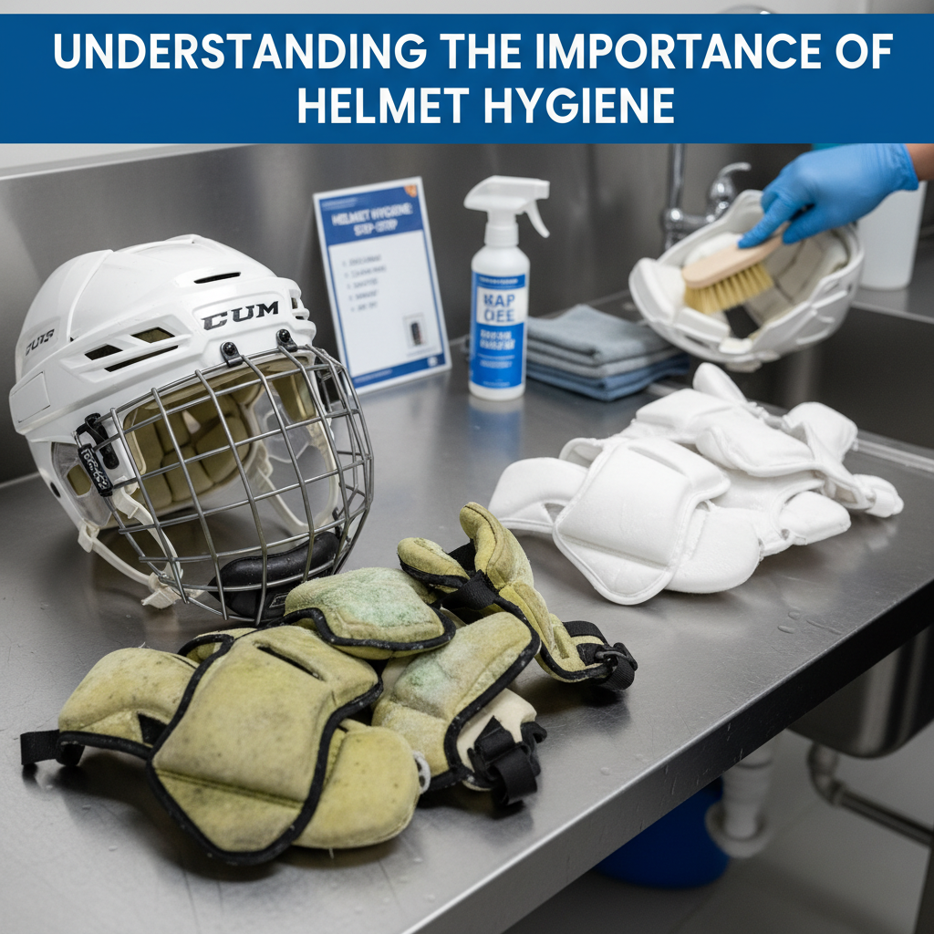 Understanding the Importance of Helmet Hygiene - how to clean hockey helmet