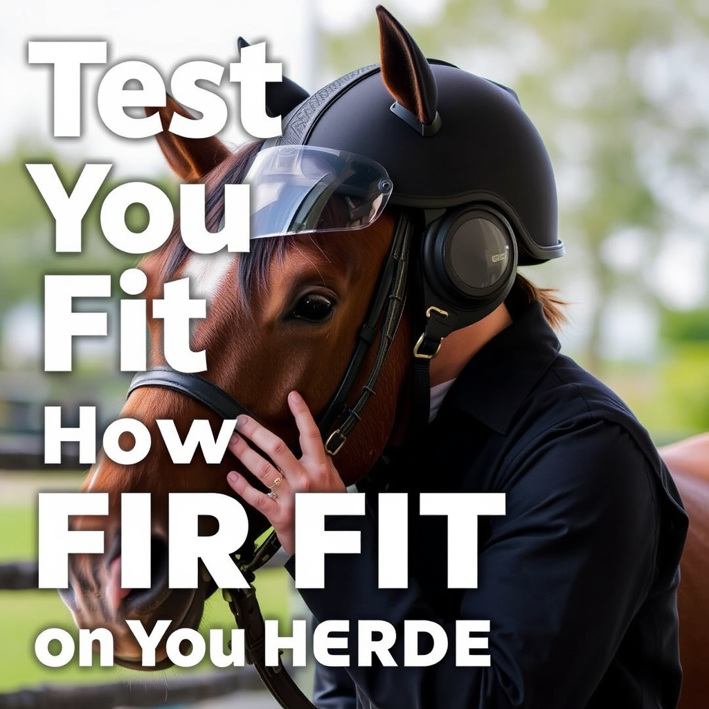 Testing the Fit - How to Fit a Helmet on Your Horse Rider