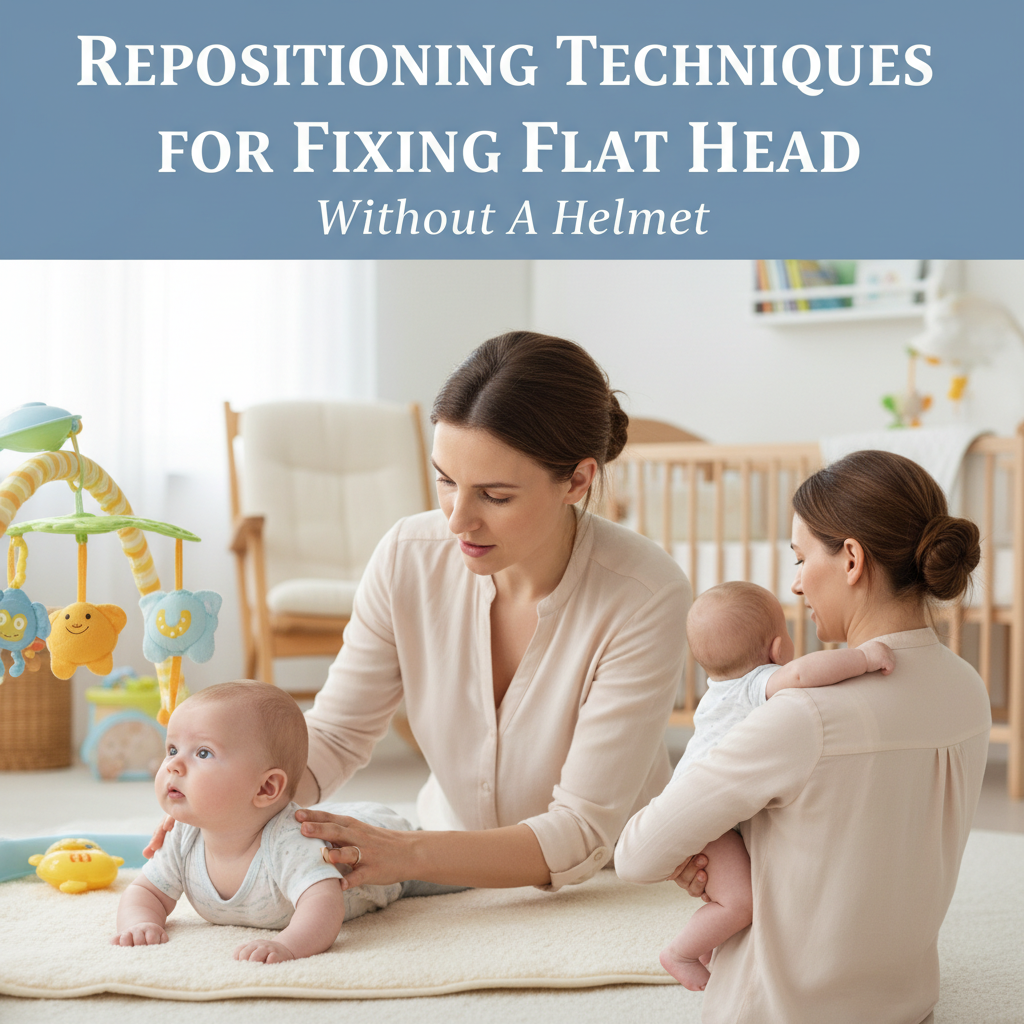 Repositioning Techniques - how to fix a flat head without a helmet