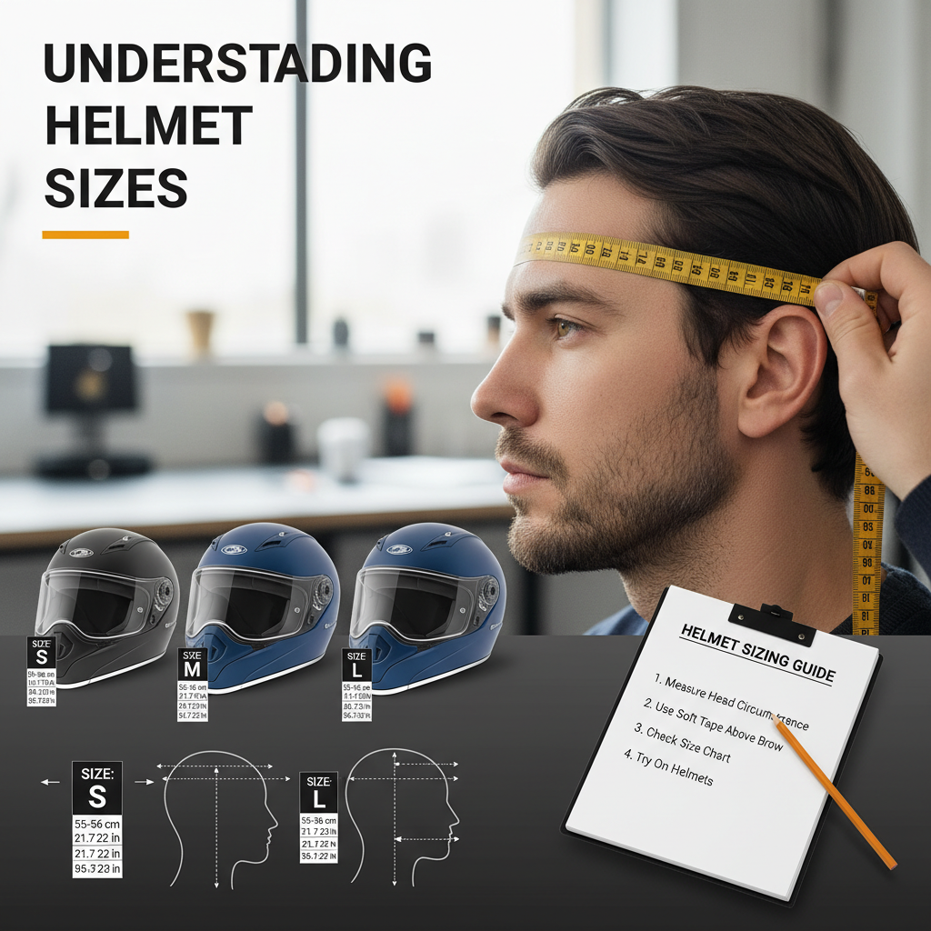 Understanding Helmet Sizes - how to measure for helmets
