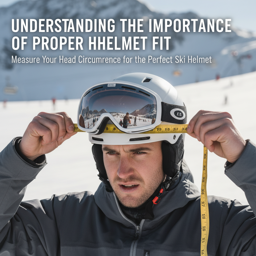 Understanding the Importance of Proper Helmet Fit - how to measure head circumference for ski helmet