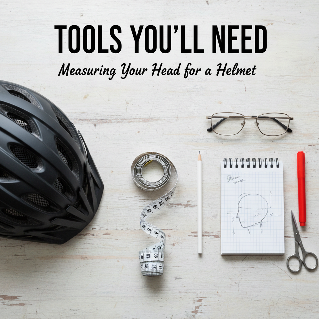 Tools You’ll Need - how to measure head for a helmet