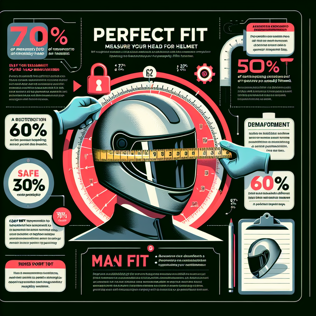 how to measure head for helmet motorcycle - Data Infographic and Statistics