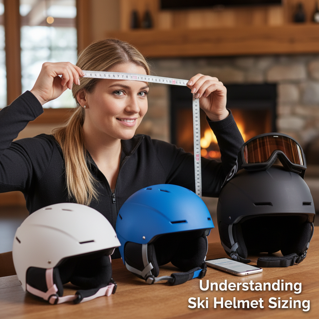 Understanding Ski Helmet Sizing - how to measure ski helmet size