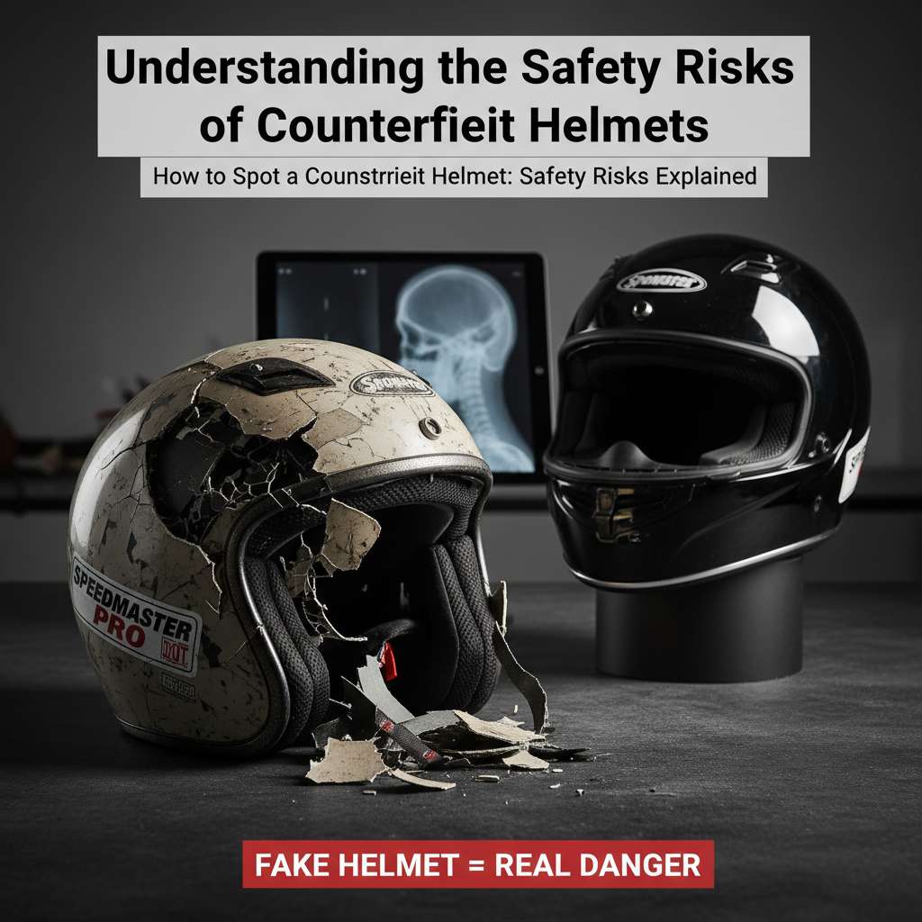 Understanding the Safety Risks of Counterfeit Helmets - How to Spot a Counterfeit Helmet: Safety Risks Explained