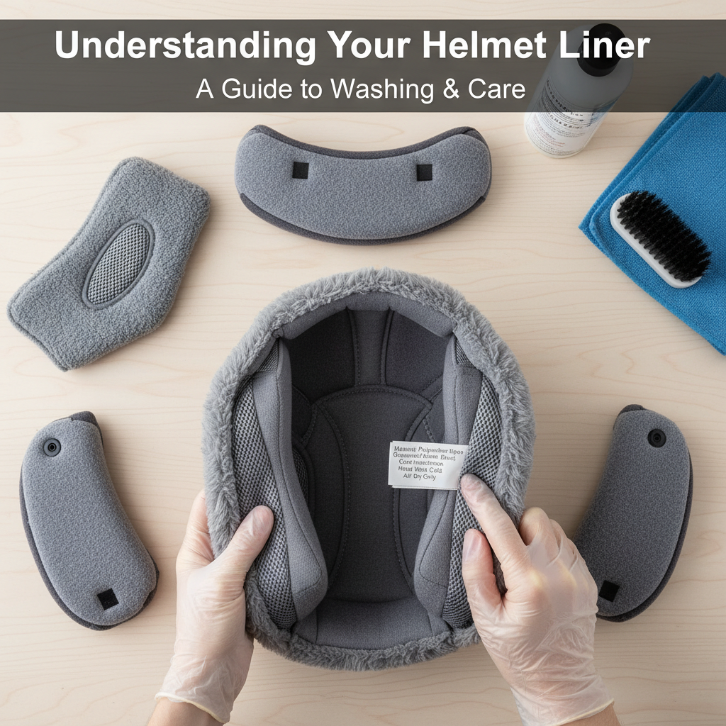 Understanding Your Helmet Liner - how to wash a helmet liner