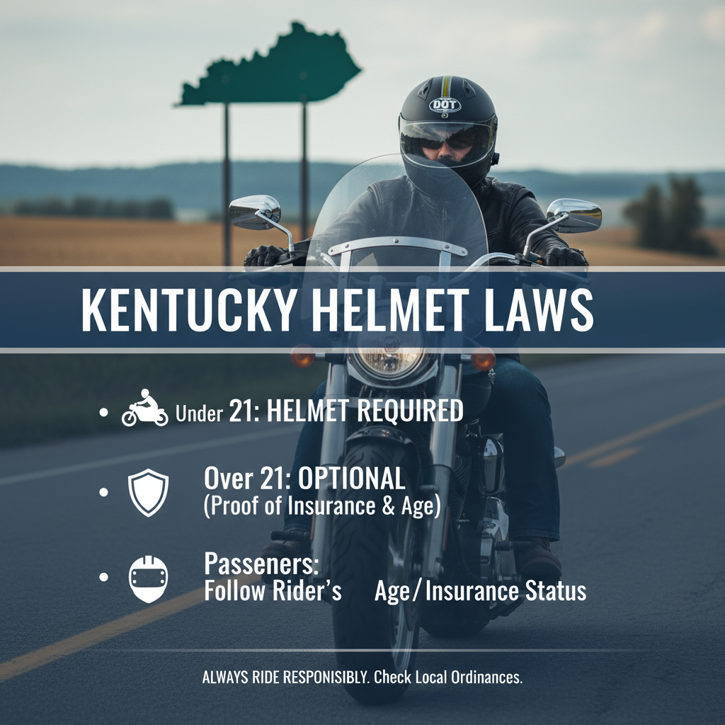 The Basics of Kentucky Helmet Laws - is kentucky a helmet state