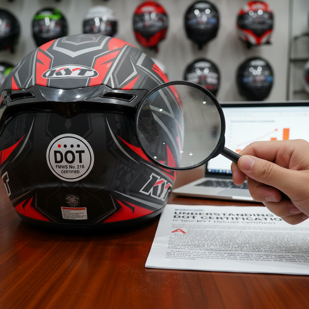 Understanding DOT Certification - is kyt helmet dot certified