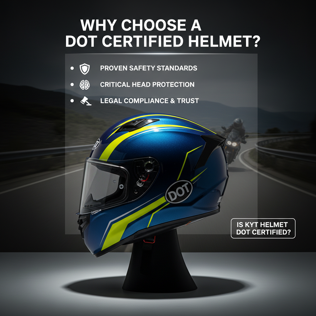Why Choose a DOT Certified Helmet? - is kyt helmet dot certified