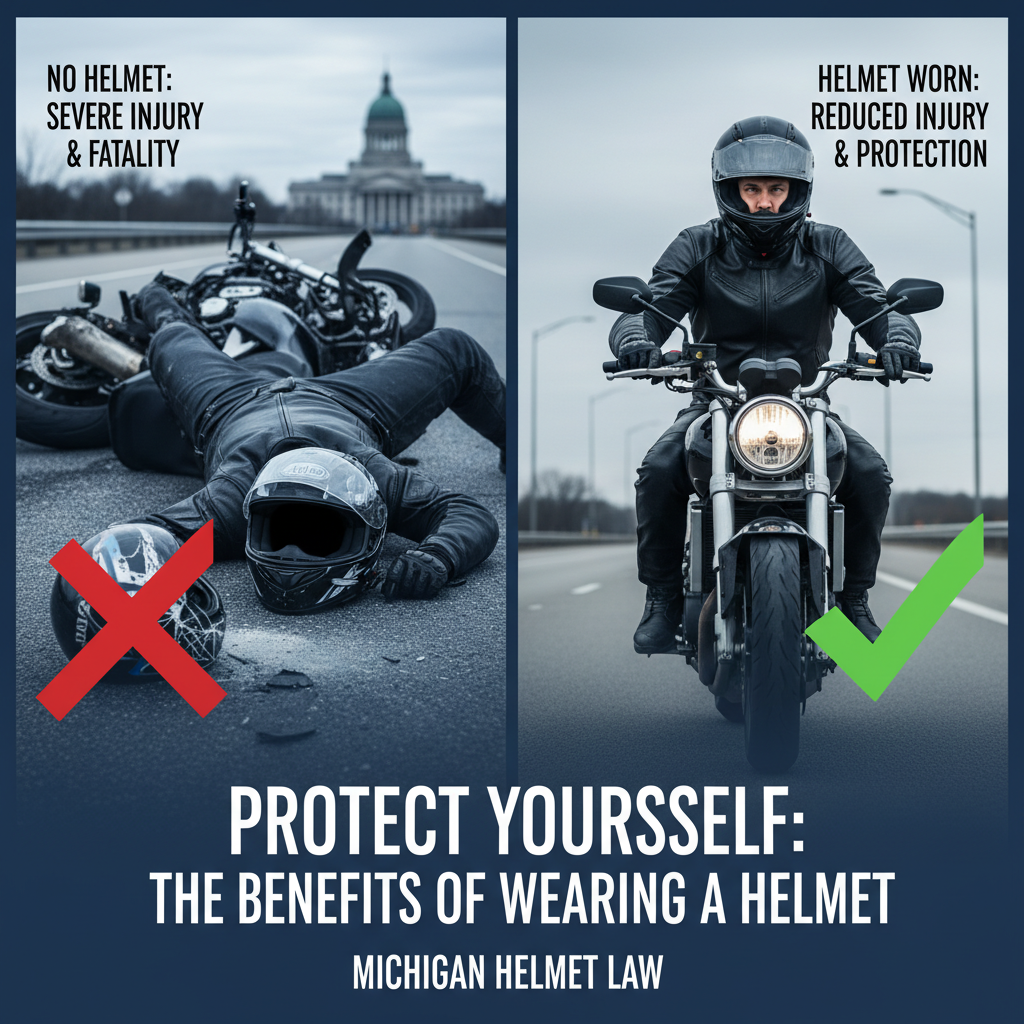 The Benefits of Wearing a Helmet - is there a helmet law in michigan
