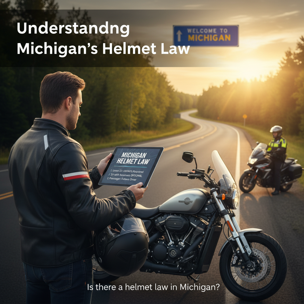 Understanding Michigan's Helmet Law - is there a helmet law in michigan