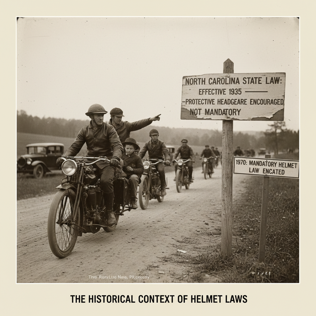 The Historical Context of Helmet Laws - is there a helmet law in north carolina
