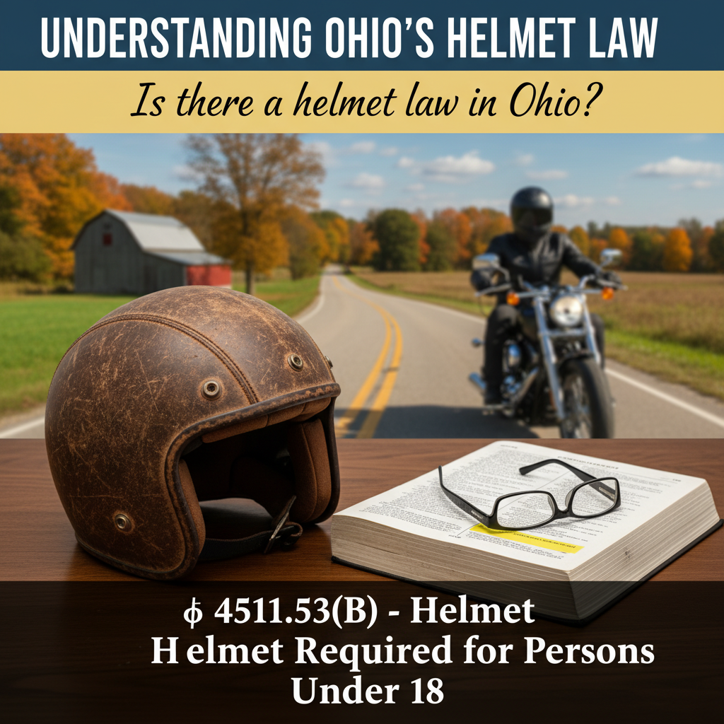 Understanding Ohio's Helmet Law - is there a helmet law in ohio