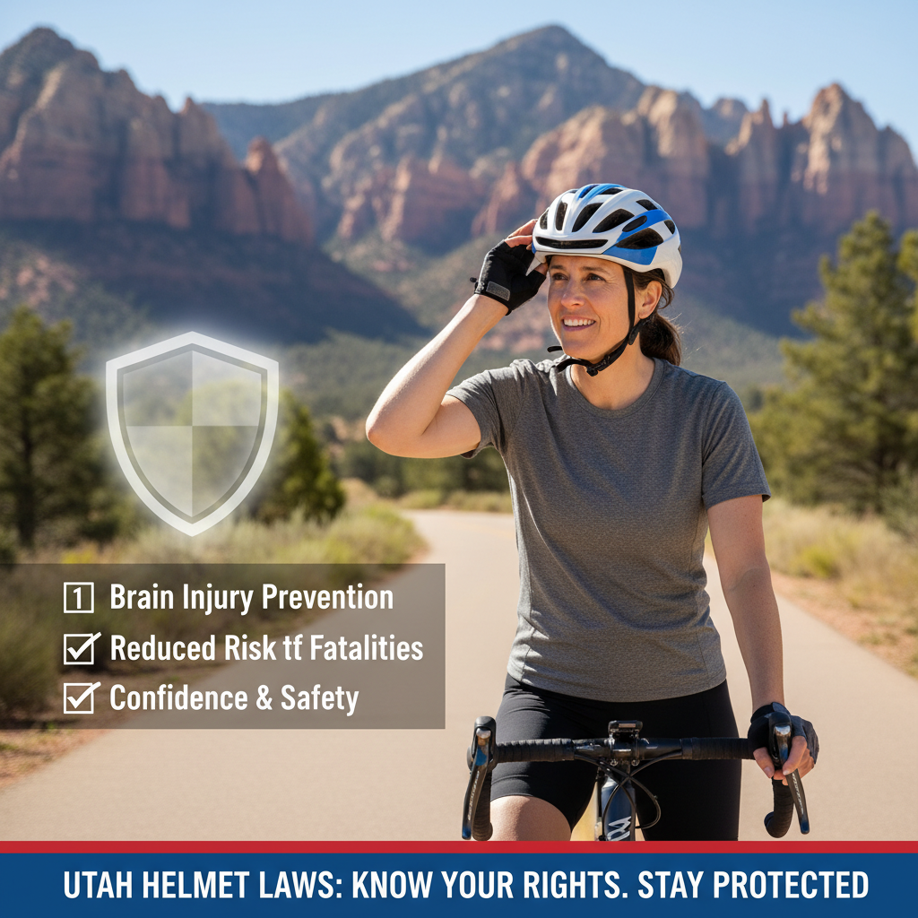 Benefits of Wearing a Helmet - is there a helmet law in utah