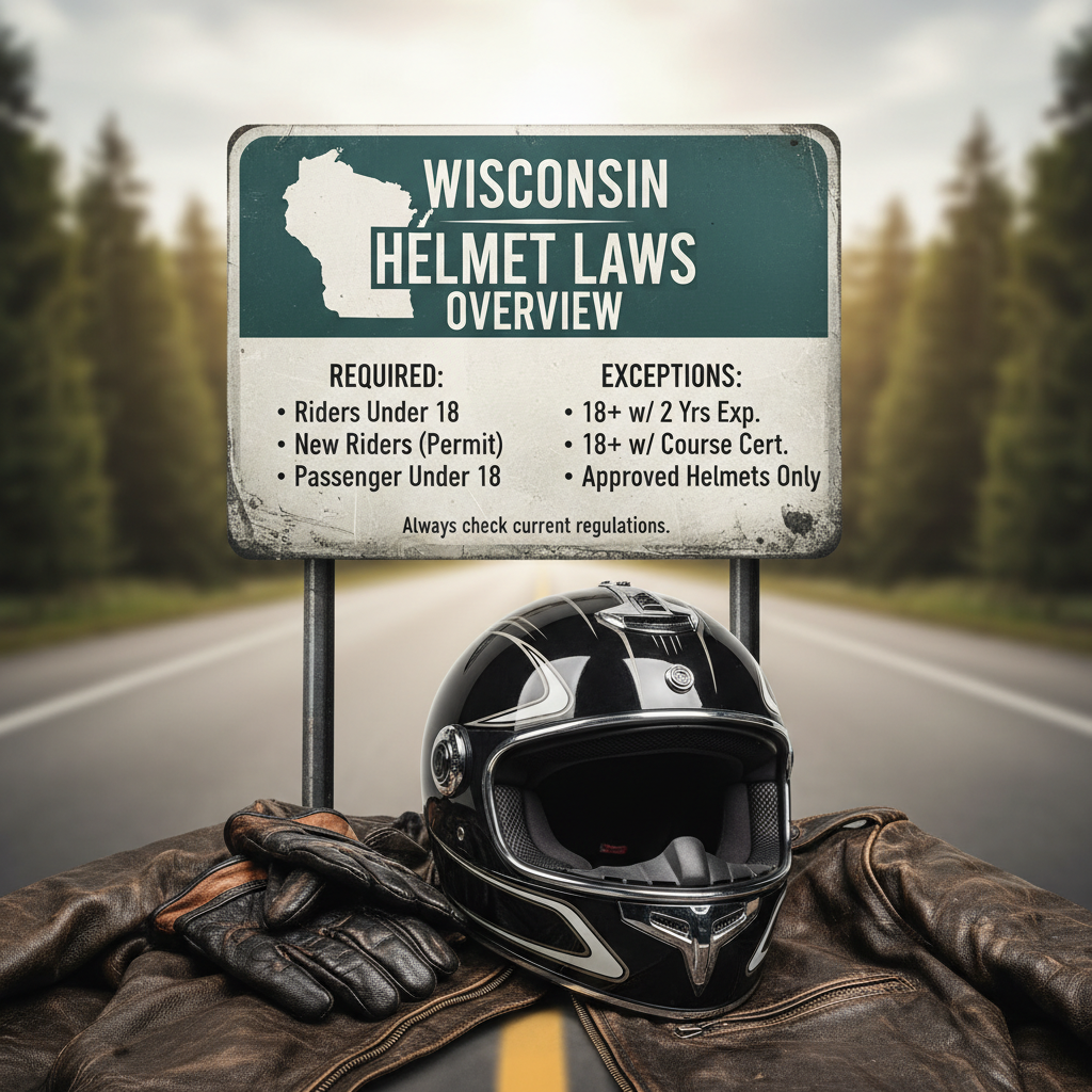 Overview of Wisconsin's Helmet Laws - is wisconsin a helmet state