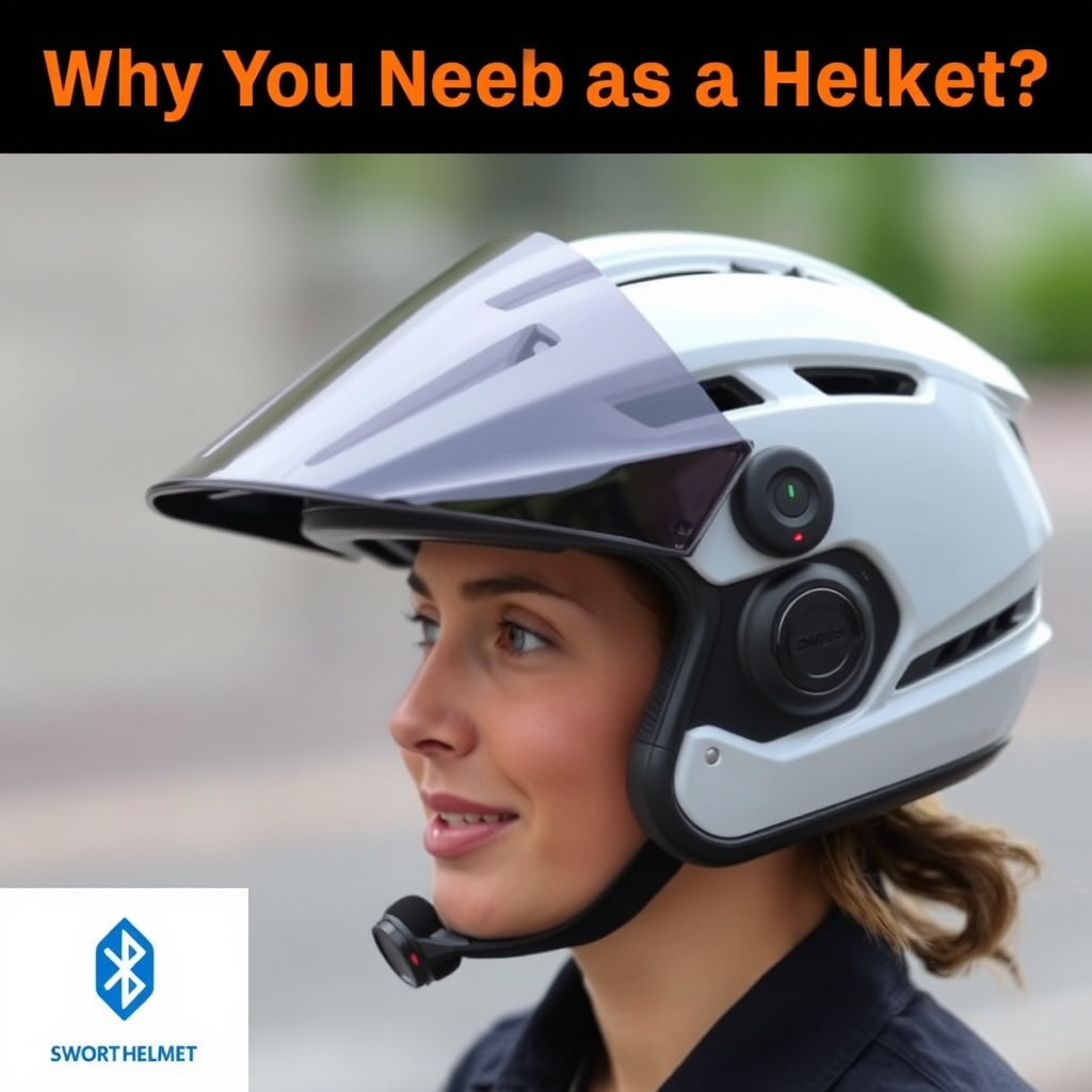 Why You Need a Smart Helmet - Smart Helmets with Built-In Bluetooth