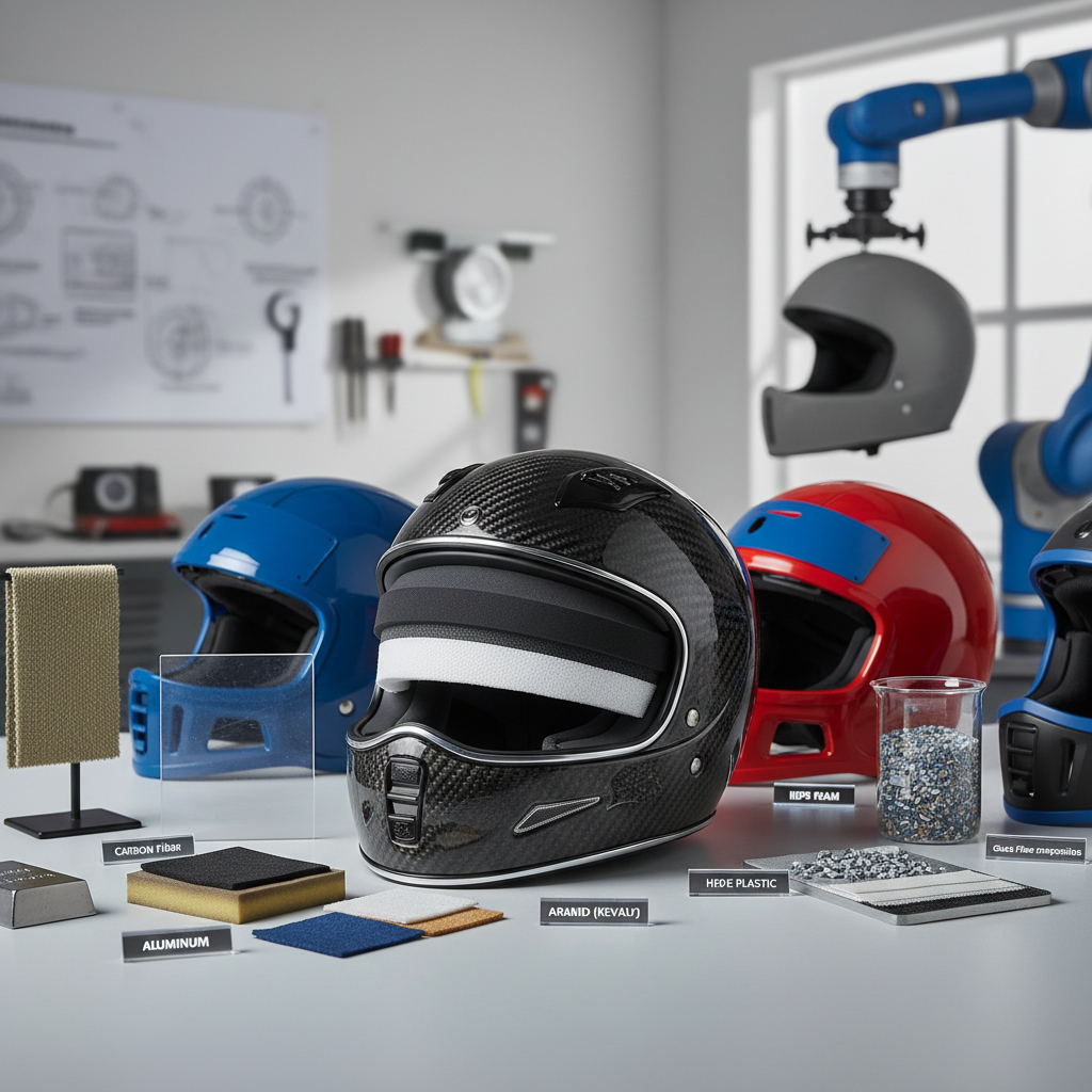 Types of Materials Used - what are helmets made of
