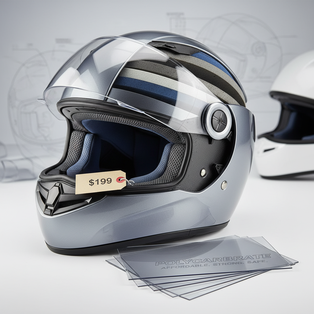 Polycarbonate: The Affordable Choice - what are motorcycle helmets made of