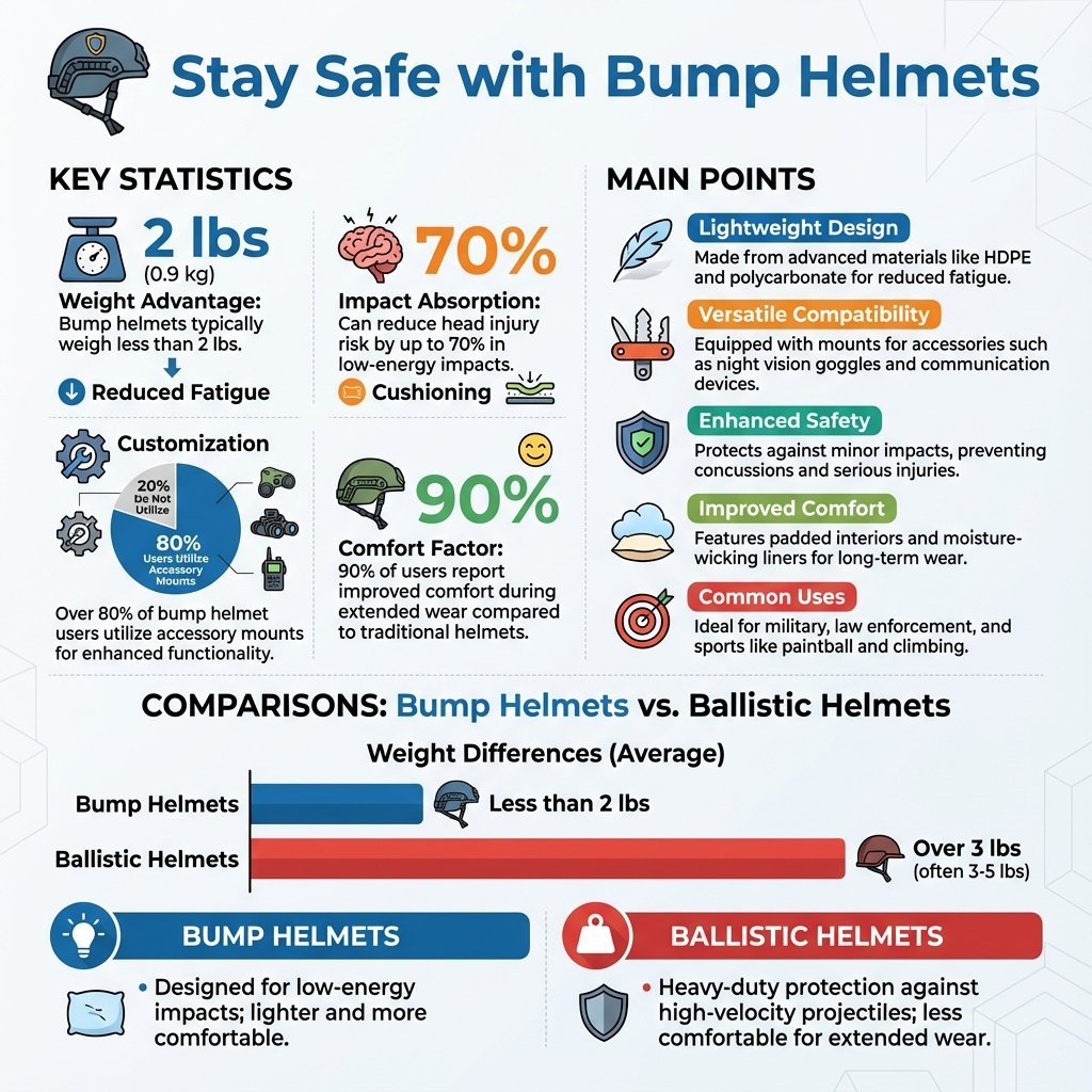 what is a bump helmet - Data Infographic and Statistics