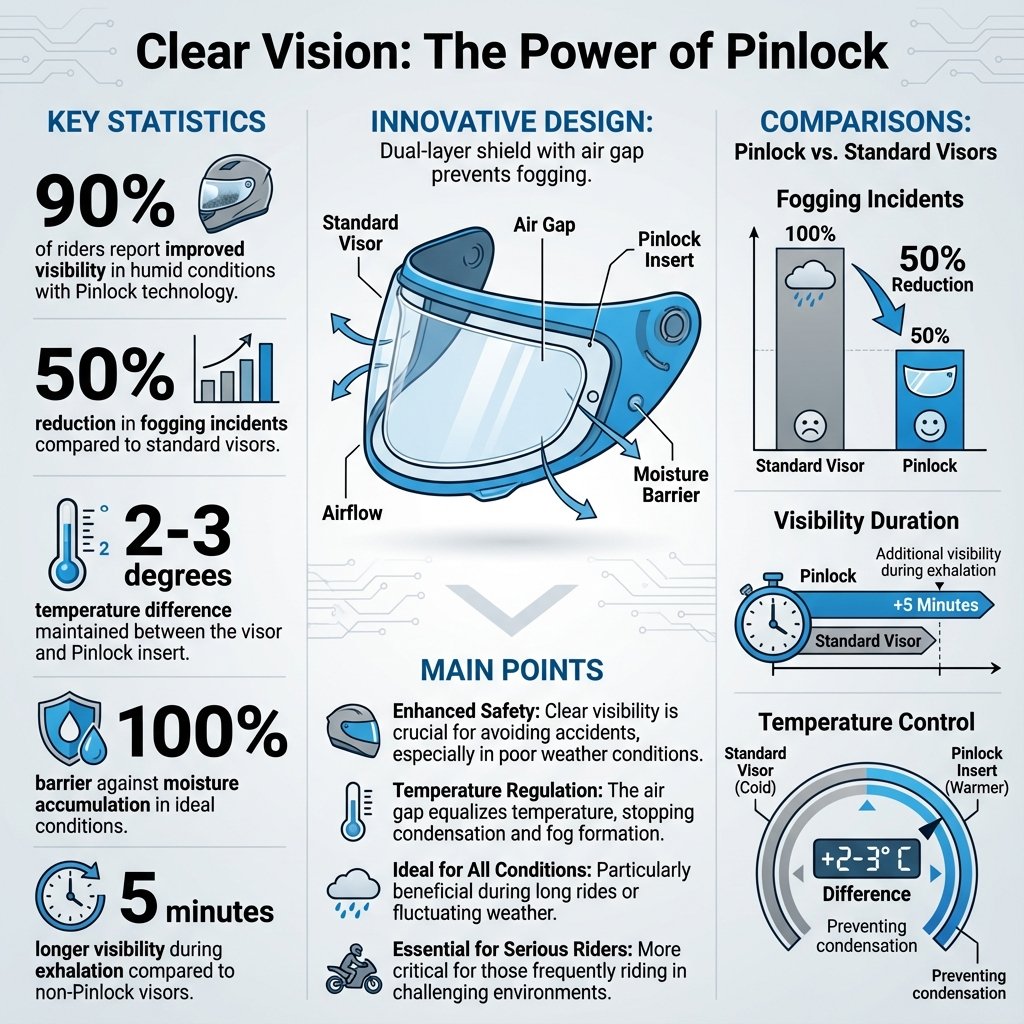what is a pinlock on a helmet - Data Infographic and Statistics