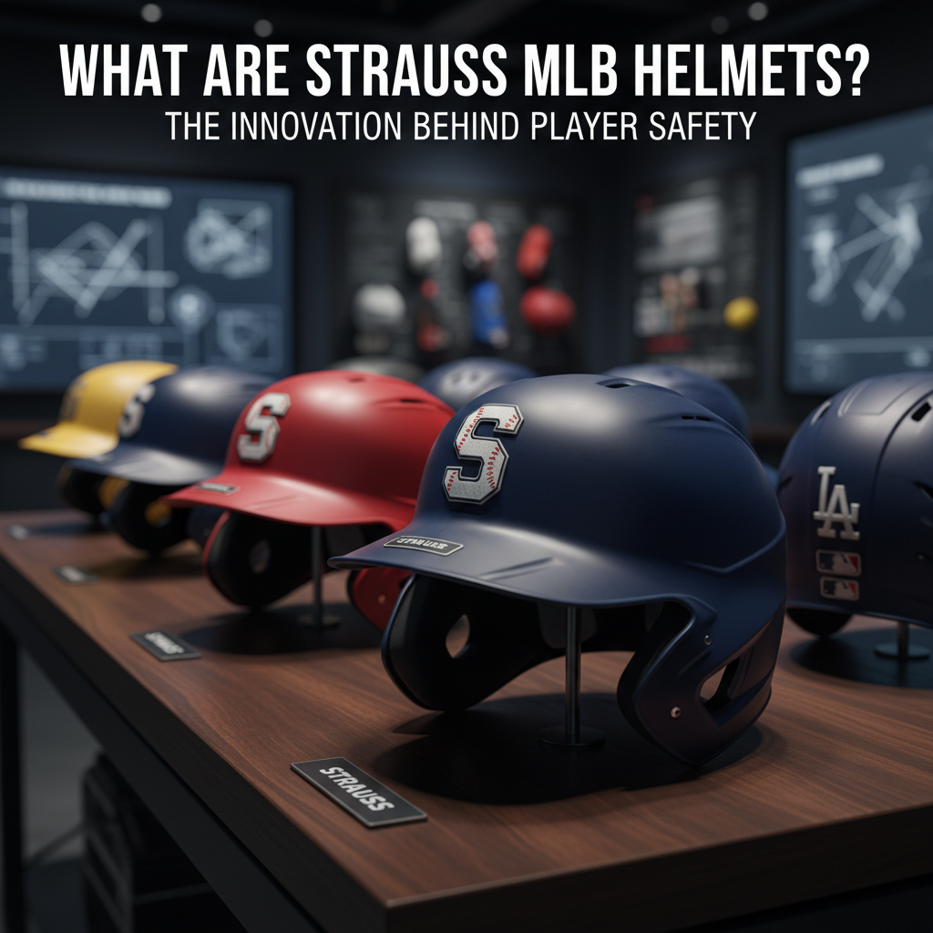 What Are Strauss MLB Helmets? - what is strauss on mlb helmets