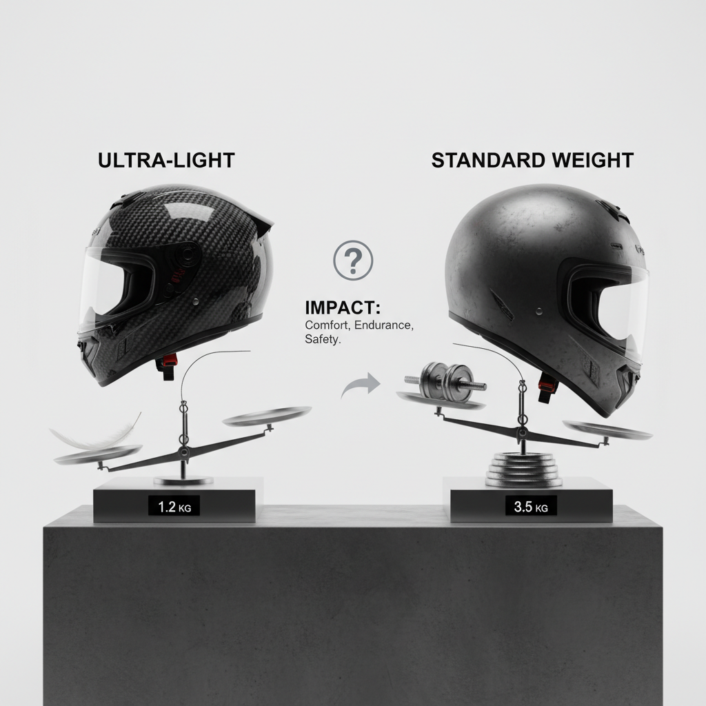 Understanding Helmet Weight: Why It Matters - what is the lightest motorcycle helmet