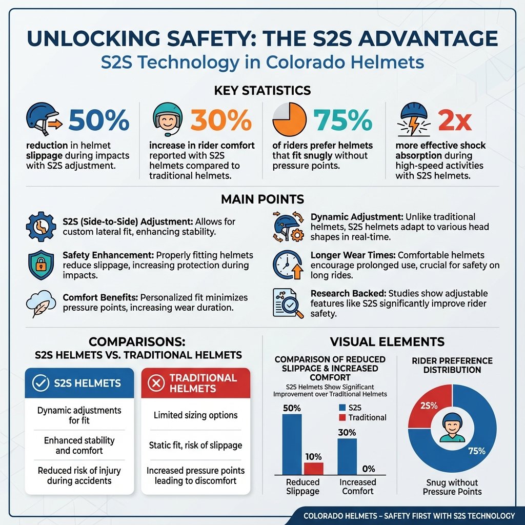 Infographic: Importance of S2S for Safety what is the s2s on colorado helmets - Data Infographic and Statistics