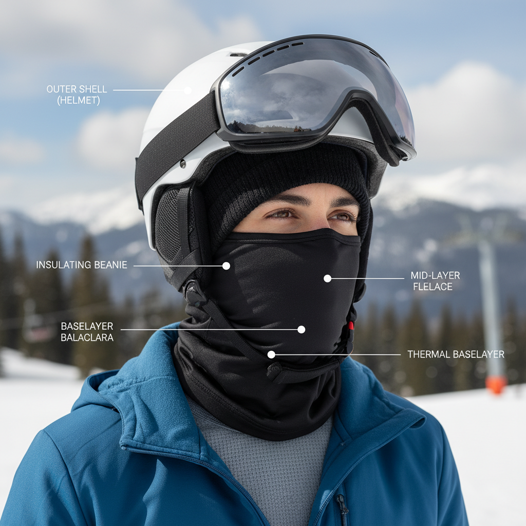 The Importance of Layering - what to wear under ski helmet