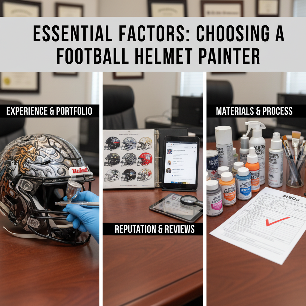 Essential Factors to Consider When Choosing a Painter - where to get football helmet painted