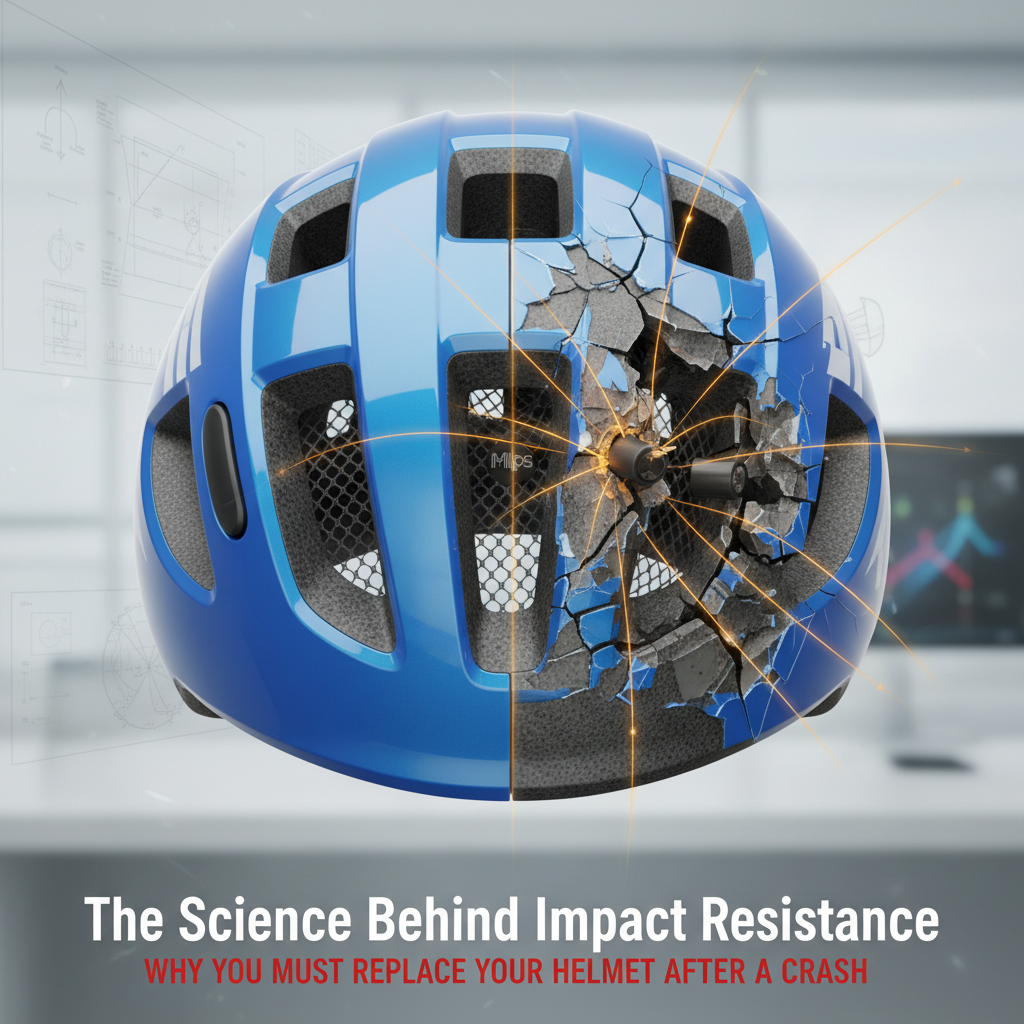 The Science Behind Impact Resistance - Why You Must Replace Your Helmet After a Crash